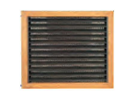 Webasto Teak Grill with filter for BlueCool. Air return. 12 x 5 Inch